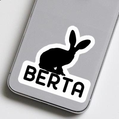 Hase Sticker Berta Laptop Image