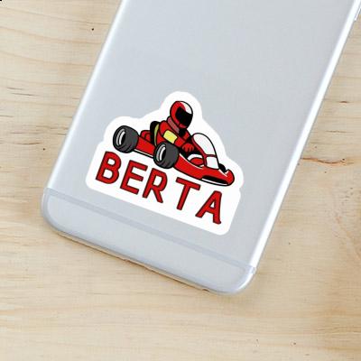 Sticker Kartfahrer Berta Gift package Image