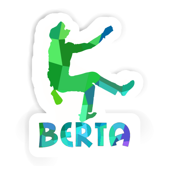 Sticker Climber Berta Laptop Image