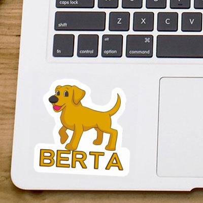 Sticker Labrador Berta Gift package Image