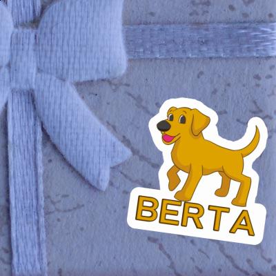 Sticker Labrador Berta Laptop Image