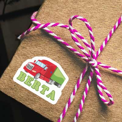 Berta Sticker Truck Gift package Image