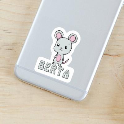 Sticker Mouse Berta Notebook Image