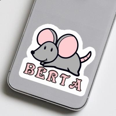 Autocollant Berta Souris Notebook Image