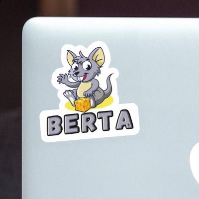 Autocollant Berta Souris Laptop Image