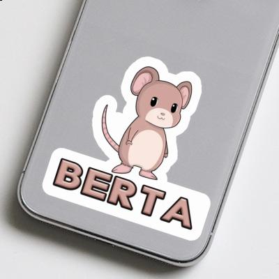 Aufkleber Maus Berta Gift package Image