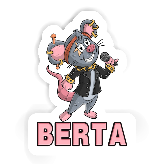 Sticker Berta Sängerin Image