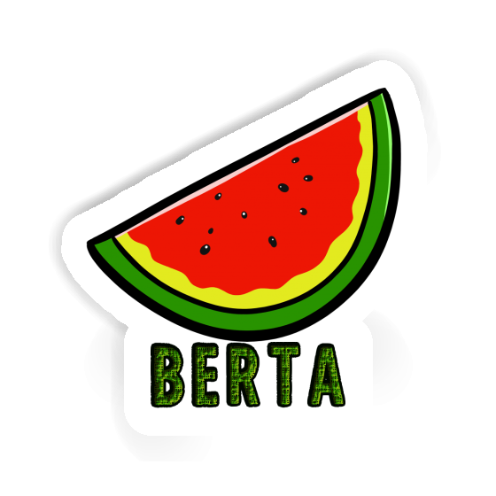 Berta Sticker Melone Image