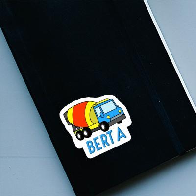 Sticker Mixer Truck Berta Gift package Image