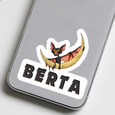 Berta Autocollant Chauve-souris Laptop Image