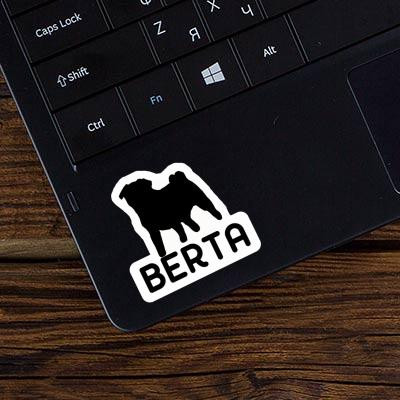 Sticker Pug Berta Image