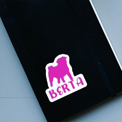 Sticker Berta Pug Gift package Image