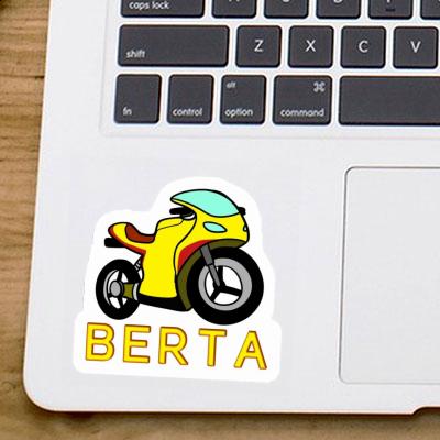 Sticker Berta Motorcycle Laptop Image