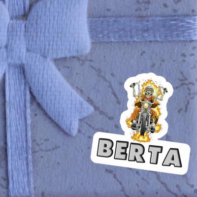 Motorcycle Rider Sticker Berta Gift package Image