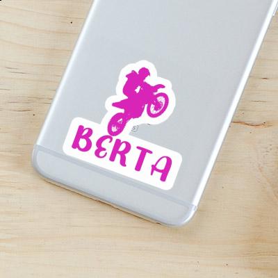 Sticker Motocross Rider Berta Image