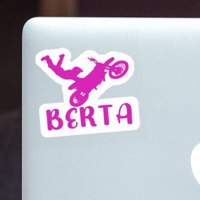 Motocross Rider Sticker Berta Gift package Image