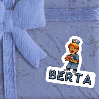 Infirmière Autocollant Berta Image