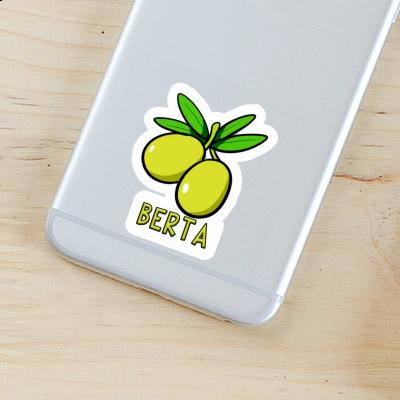 Berta Sticker Olive Image