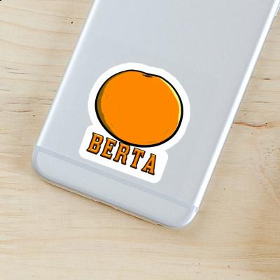 Berta Sticker Orange Gift package Image