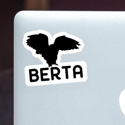 Berta Sticker Owl Notebook Image