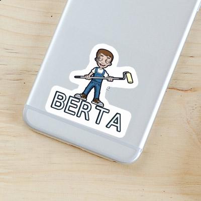 Sticker Painter Berta Notebook Image