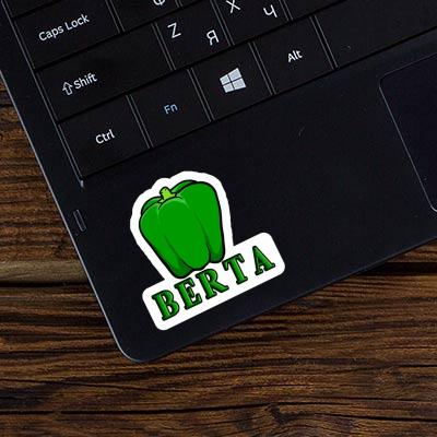 Paprika Sticker Berta Laptop Image