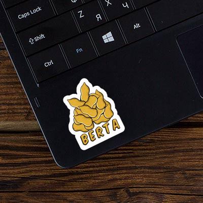 Sticker Berta Nuss Laptop Image