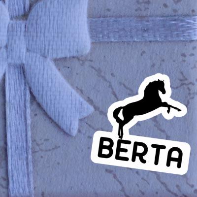 Horse Sticker Berta Laptop Image