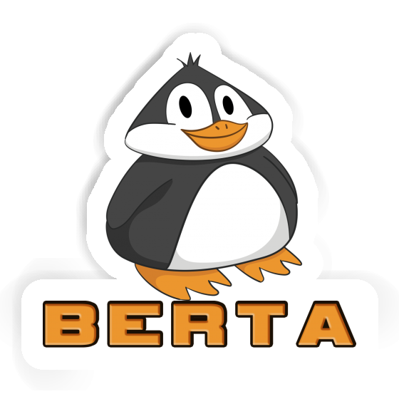 Sticker Berta Penguin Gift package Image