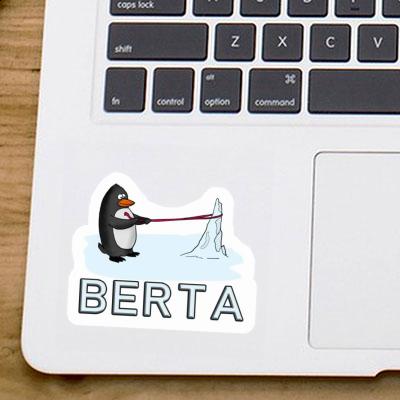 Aufkleber Berta Pinguin Laptop Image