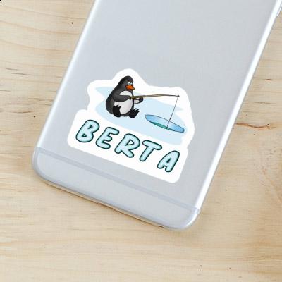 Sticker Berta Fishing Penguin Gift package Image