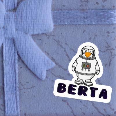 Sticker Berta Astronaut Image