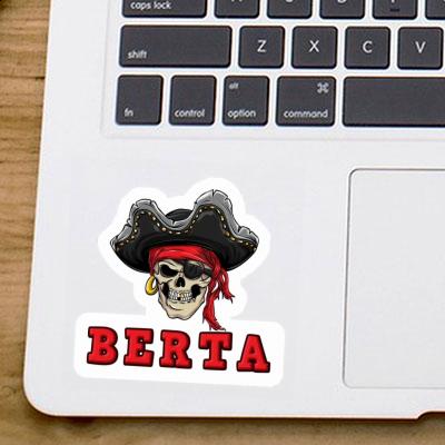 Berta Sticker Piratenkopf Gift package Image