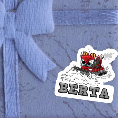 Berta Sticker Snow groomer Image