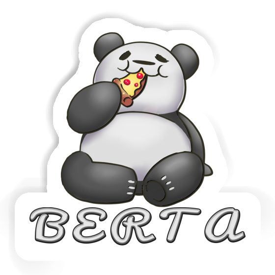 Sticker Pandabear Berta Notebook Image