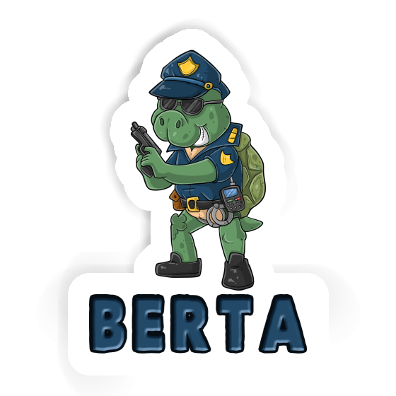 Officer Sticker Berta Gift package Image