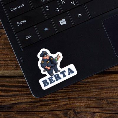 Sticker Police Officer Berta Gift package Image