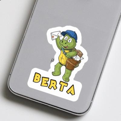 Autocollant Postier Berta Laptop Image