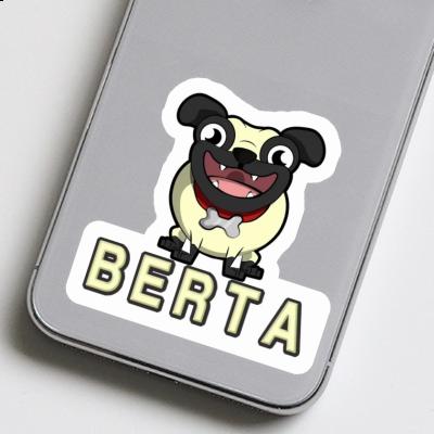 Mops Sticker Berta Gift package Image