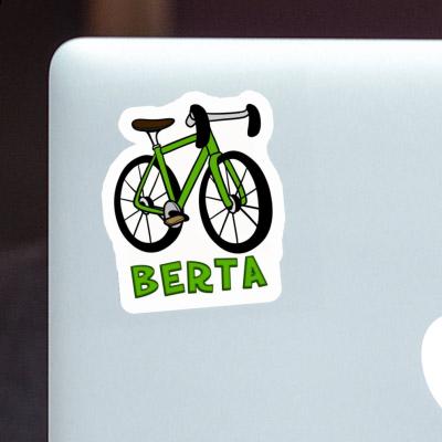 Berta Sticker Rennrad Laptop Image