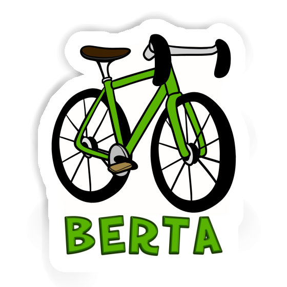 Berta Sticker Rennrad Image