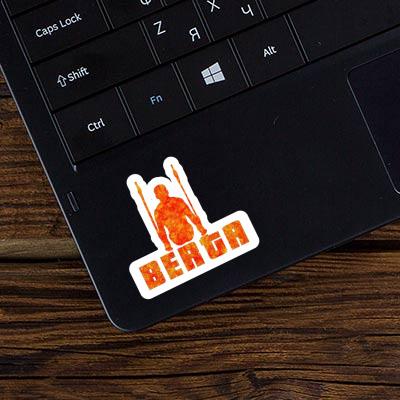 Ring gymnast Sticker Berta Laptop Image