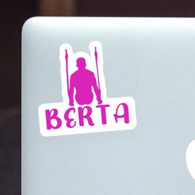 Ring gymnast Sticker Berta Laptop Image