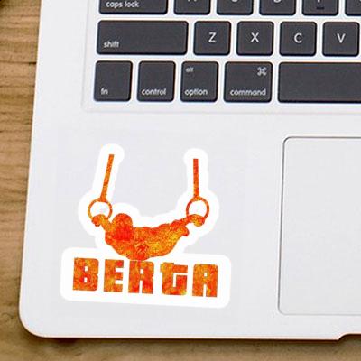 Sticker Berta Ring gymnast Laptop Image