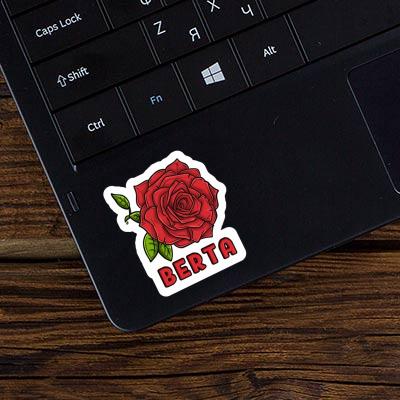 Sticker Berta Rose blossom Image