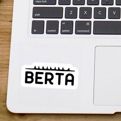 Rowboat Sticker Berta Laptop Image