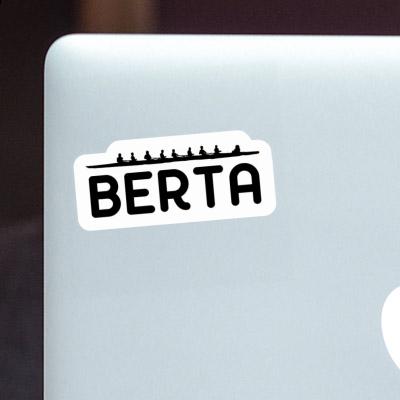 Berta Sticker Ruderboot Image