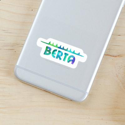 Sticker Berta Rowboat Notebook Image