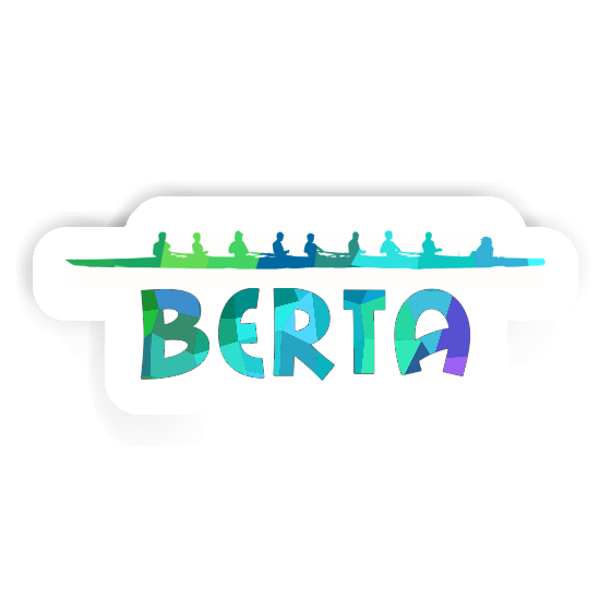 Sticker Berta Rowboat Image