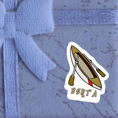 Berta Sticker Rowboat Notebook Image